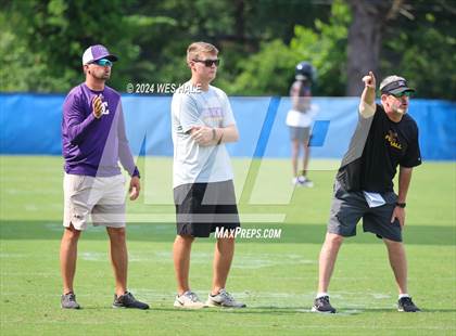 Thumbnail 2 in Collierville vs Desoto Central  (U of Memphis 7v7) photogallery.