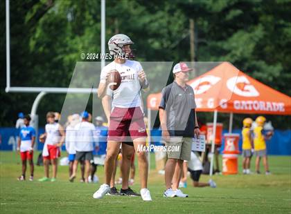 Thumbnail 3 in Collierville vs Desoto Central  (U of Memphis 7v7) photogallery.