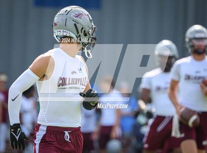 Thumbnail 1 in Collierville vs Desoto Central  (U of Memphis 7v7) photogallery.