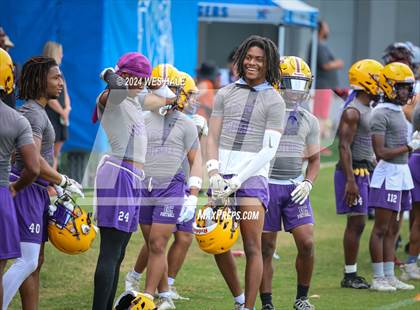 Thumbnail 3 in Collierville vs Desoto Central  (U of Memphis 7v7) photogallery.