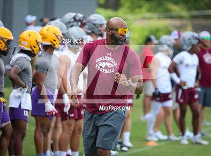 Thumbnail 1 in Collierville vs Desoto Central  (U of Memphis 7v7) photogallery.
