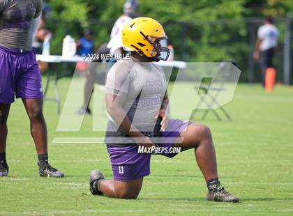 Thumbnail 3 in Collierville vs Desoto Central  (U of Memphis 7v7) photogallery.