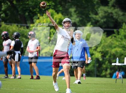 Thumbnail 3 in Collierville vs Desoto Central  (U of Memphis 7v7) photogallery.