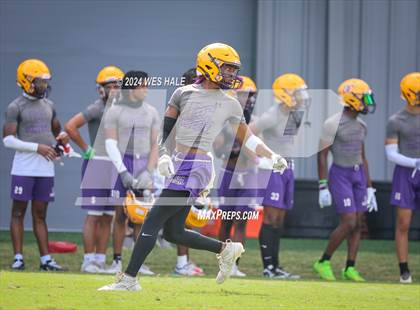Thumbnail 2 in Collierville vs Desoto Central  (U of Memphis 7v7) photogallery.