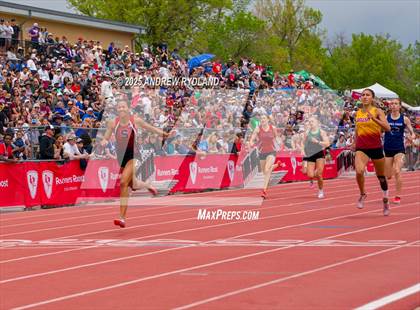 Thumbnail 3 in CHSAA State Championships (400m Finals) photogallery.