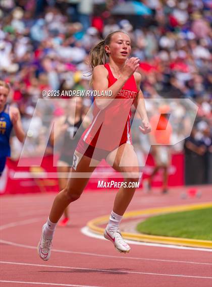Thumbnail 3 in CHSAA State Championships (400m Finals) photogallery.