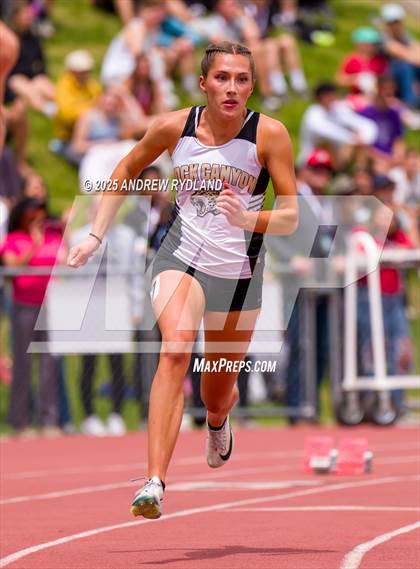 Thumbnail 1 in CHSAA State Championships (400m Finals) photogallery.