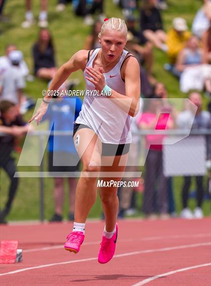 Thumbnail 2 in CHSAA State Championships (400m Finals) photogallery.