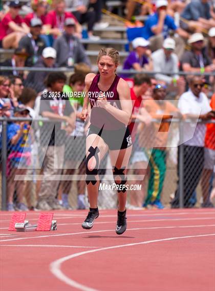 Thumbnail 3 in CHSAA State Championships (400m Finals) photogallery.