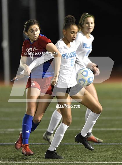 Thumbnail 1 in Villa Park @ Los Alamitos (CIF D1 SoCal Regional Playoff) photogallery.
