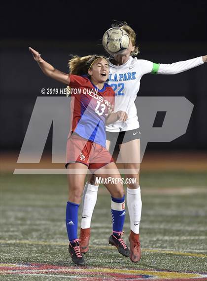 Thumbnail 1 in Villa Park @ Los Alamitos (CIF D1 SoCal Regional Playoff) photogallery.