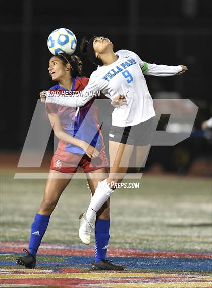 Thumbnail 3 in Villa Park @ Los Alamitos (CIF D1 SoCal Regional Playoff) photogallery.