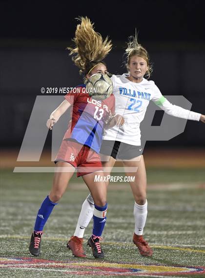 Thumbnail 2 in Villa Park @ Los Alamitos (CIF D1 SoCal Regional Playoff) photogallery.