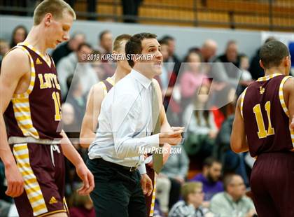 Thumbnail 2 in Loyola Academy vs Schaumburg (IHSA 4A Sectional Semifinal) photogallery.