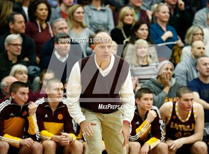 Thumbnail 3 in Loyola Academy vs Schaumburg (IHSA 4A Sectional Semifinal) photogallery.