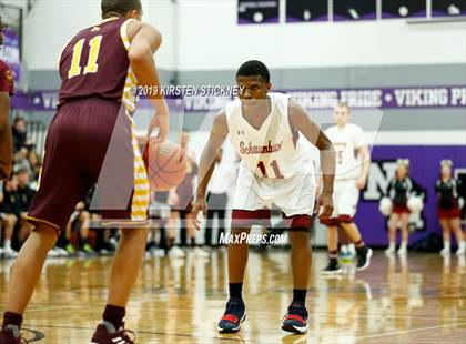 Thumbnail 2 in Loyola Academy vs Schaumburg (IHSA 4A Sectional Semifinal) photogallery.