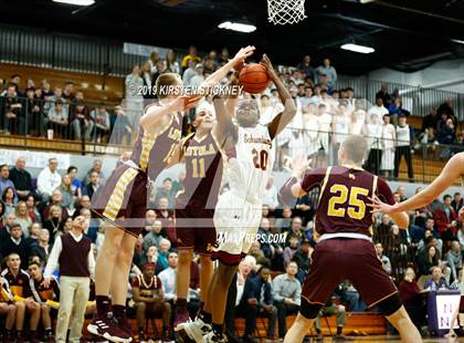 Thumbnail 1 in Loyola Academy vs Schaumburg (IHSA 4A Sectional Semifinal) photogallery.