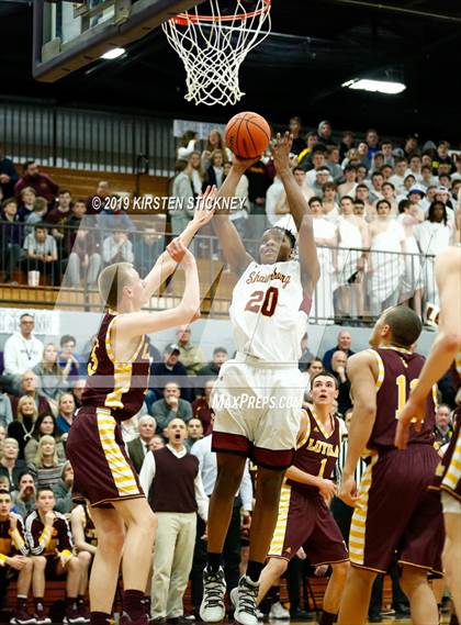 Thumbnail 1 in Loyola Academy vs Schaumburg (IHSA 4A Sectional Semifinal) photogallery.