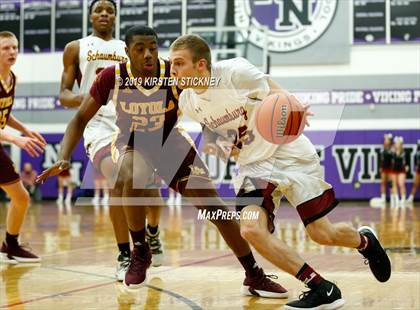 Thumbnail 2 in Loyola Academy vs Schaumburg (IHSA 4A Sectional Semifinal) photogallery.