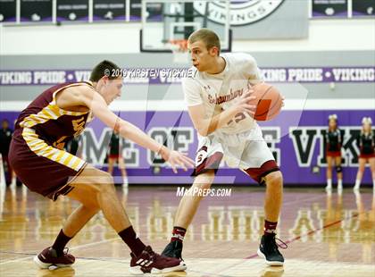 Thumbnail 3 in Loyola Academy vs Schaumburg (IHSA 4A Sectional Semifinal) photogallery.