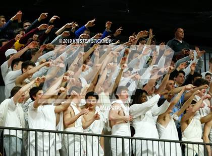 Thumbnail 3 in Loyola Academy vs Schaumburg (IHSA 4A Sectional Semifinal) photogallery.