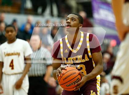 Thumbnail 2 in Loyola Academy vs Schaumburg (IHSA 4A Sectional Semifinal) photogallery.