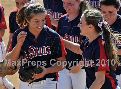 Thumbnail 2 in La Salle vs. Marymount (CIF SS D6 Final) photogallery.