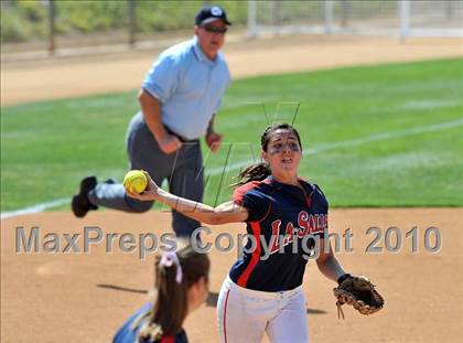 Thumbnail 2 in La Salle vs. Marymount (CIF SS D6 Final) photogallery.