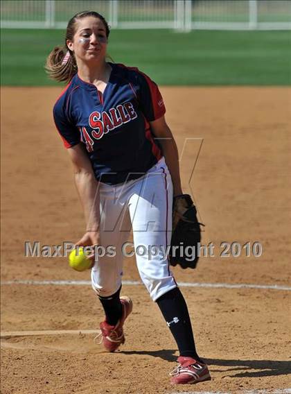 Thumbnail 2 in La Salle vs. Marymount (CIF SS D6 Final) photogallery.