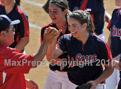 Thumbnail 1 in La Salle vs. Marymount (CIF SS D6 Final) photogallery.