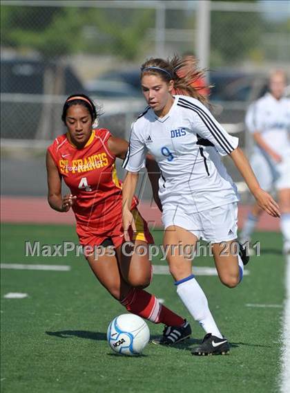 Thumbnail 2 in St. Francis vs. Davis (CIF SJS D1 Final) photogallery.