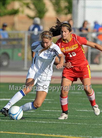 Thumbnail 1 in St. Francis vs. Davis (CIF SJS D1 Final) photogallery.
