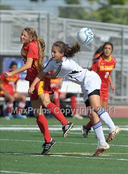 Thumbnail 2 in St. Francis vs. Davis (CIF SJS D1 Final) photogallery.