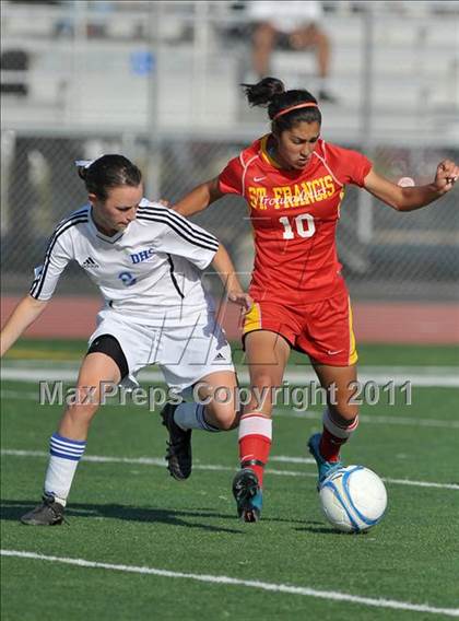 Thumbnail 3 in St. Francis vs. Davis (CIF SJS D1 Final) photogallery.