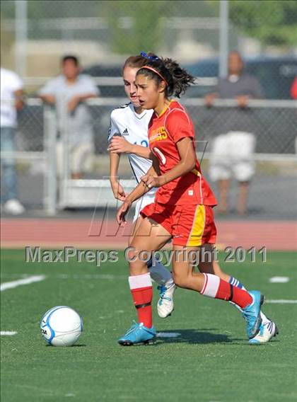 Thumbnail 3 in St. Francis vs. Davis (CIF SJS D1 Final) photogallery.