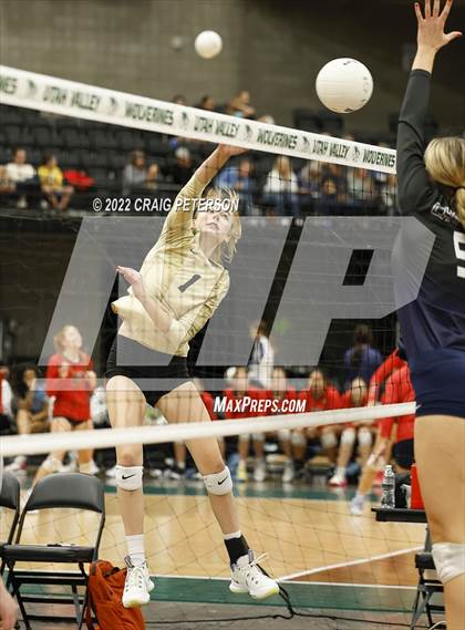 Thumbnail 2 in Corner Canyon vs. Davis (UHSAA 6A 6th & 8th Place Match) photogallery.