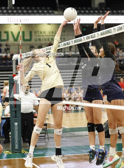 Thumbnail 1 in Corner Canyon vs. Davis (UHSAA 6A 6th & 8th Place Match) photogallery.