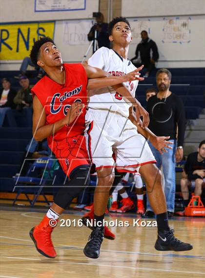 Thumbnail 1 in Crossroads vs. Colony (MLK Day Showdown) photogallery.