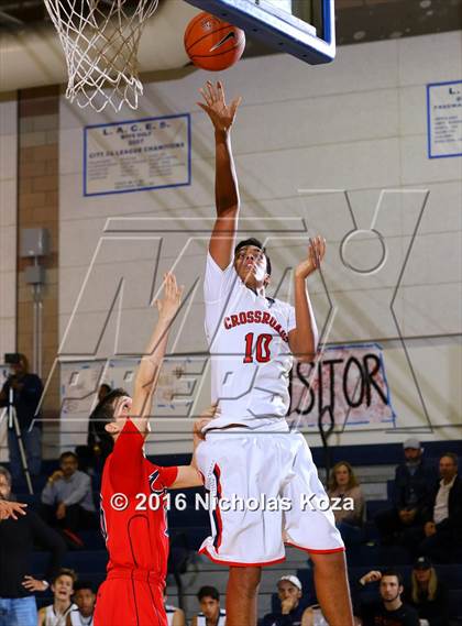 Thumbnail 1 in Crossroads vs. Colony (MLK Day Showdown) photogallery.