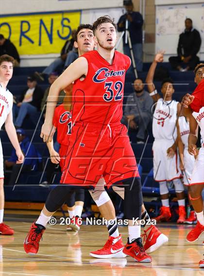 Thumbnail 3 in Crossroads vs. Colony (MLK Day Showdown) photogallery.