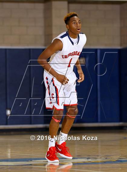 Thumbnail 3 in Crossroads vs. Colony (MLK Day Showdown) photogallery.