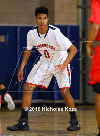 Thumbnail 3 in Crossroads vs. Colony (MLK Day Showdown) photogallery.
