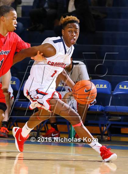 Thumbnail 1 in Crossroads vs. Colony (MLK Day Showdown) photogallery.