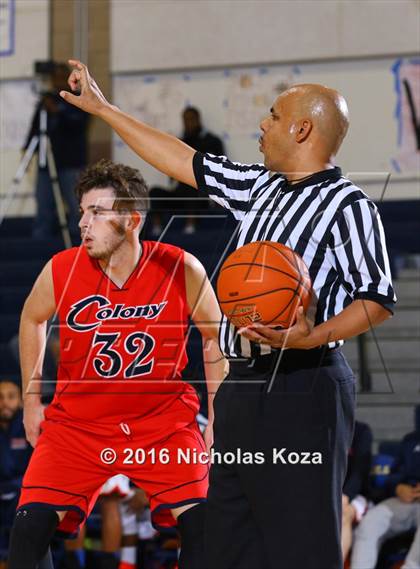 Thumbnail 3 in Crossroads vs. Colony (MLK Day Showdown) photogallery.