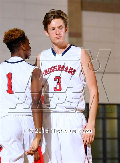 Thumbnail 3 in Crossroads vs. Colony (MLK Day Showdown) photogallery.