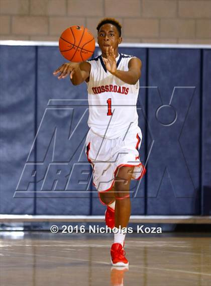 Thumbnail 1 in Crossroads vs. Colony (MLK Day Showdown) photogallery.
