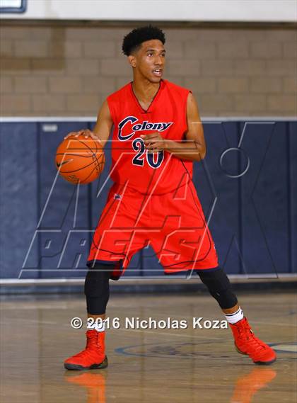 Thumbnail 2 in Crossroads vs. Colony (MLK Day Showdown) photogallery.