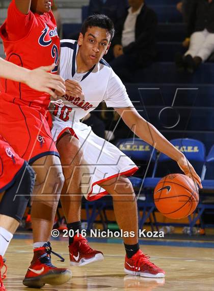 Thumbnail 3 in Crossroads vs. Colony (MLK Day Showdown) photogallery.