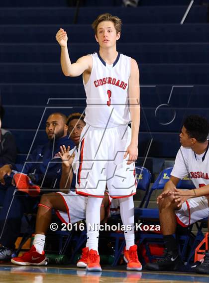 Thumbnail 3 in Crossroads vs. Colony (MLK Day Showdown) photogallery.