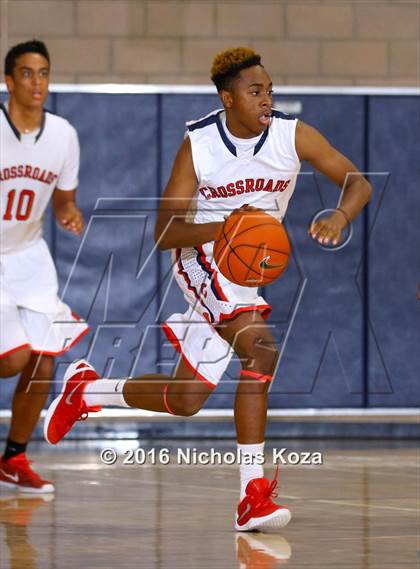 Thumbnail 3 in Crossroads vs. Colony (MLK Day Showdown) photogallery.
